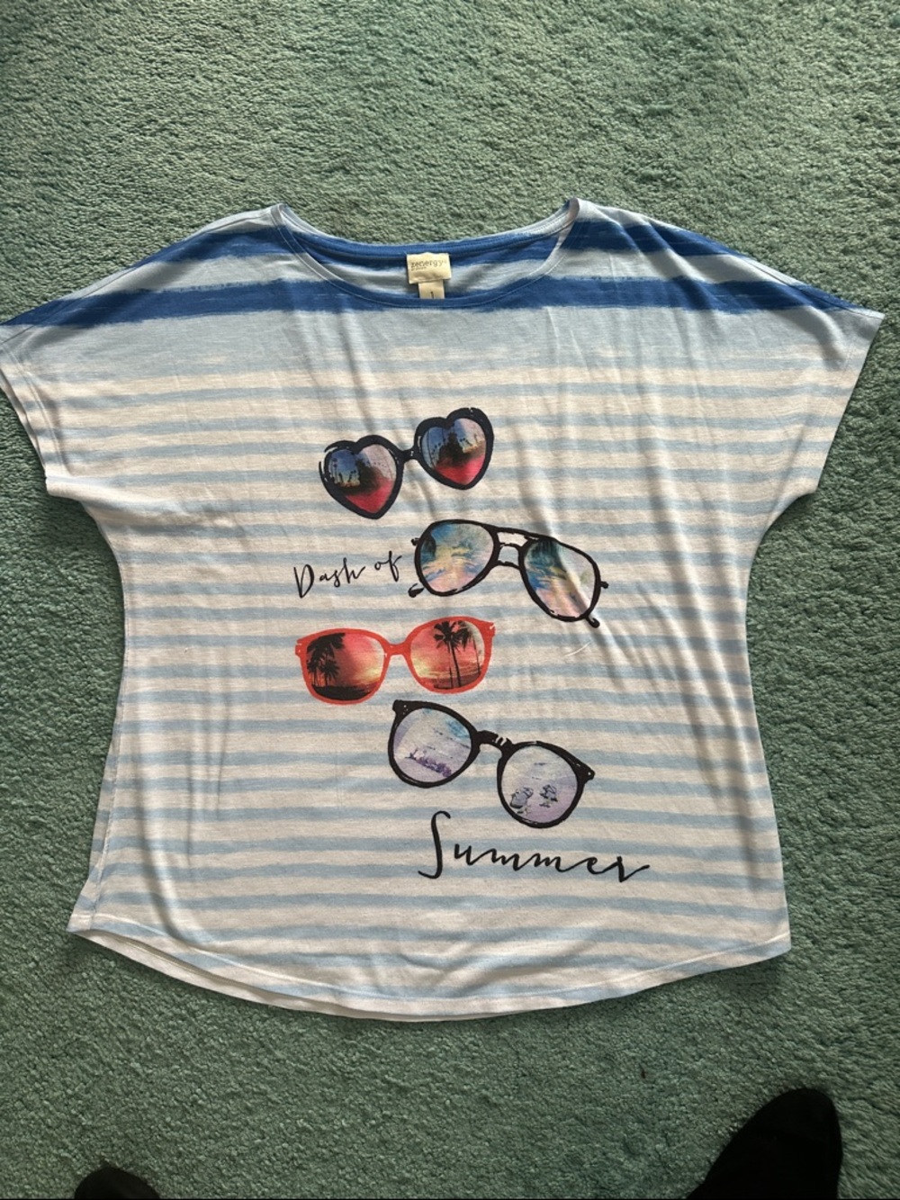 Chicos dash of summer Tee size 1